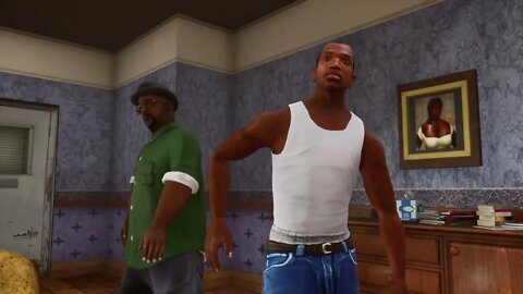 GTA San Andreas Definitive Edition You Picked The Wrong House Fool Scene 4K Remastered