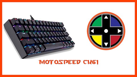 TECLADO MECÂNICO 60% MOTOSPEED CK61