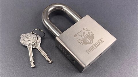 [930] Pre-Production Review — Powerlock PL-700 Padlock
