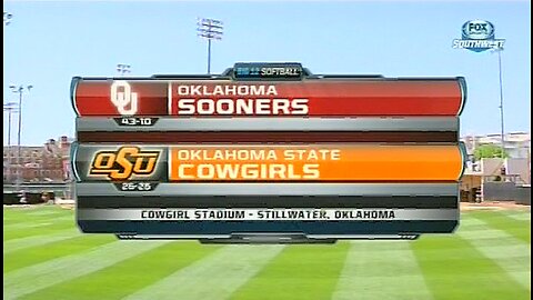 2014 Softball - OK @ OKSt - Game 2 (OKSt Senior Day)