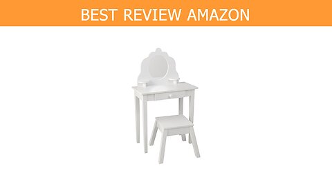 KidKraft 13009 Medium Vanity Stool Review