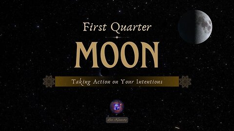 First Quarter Moon: Rising to the Challenge ✨🌓