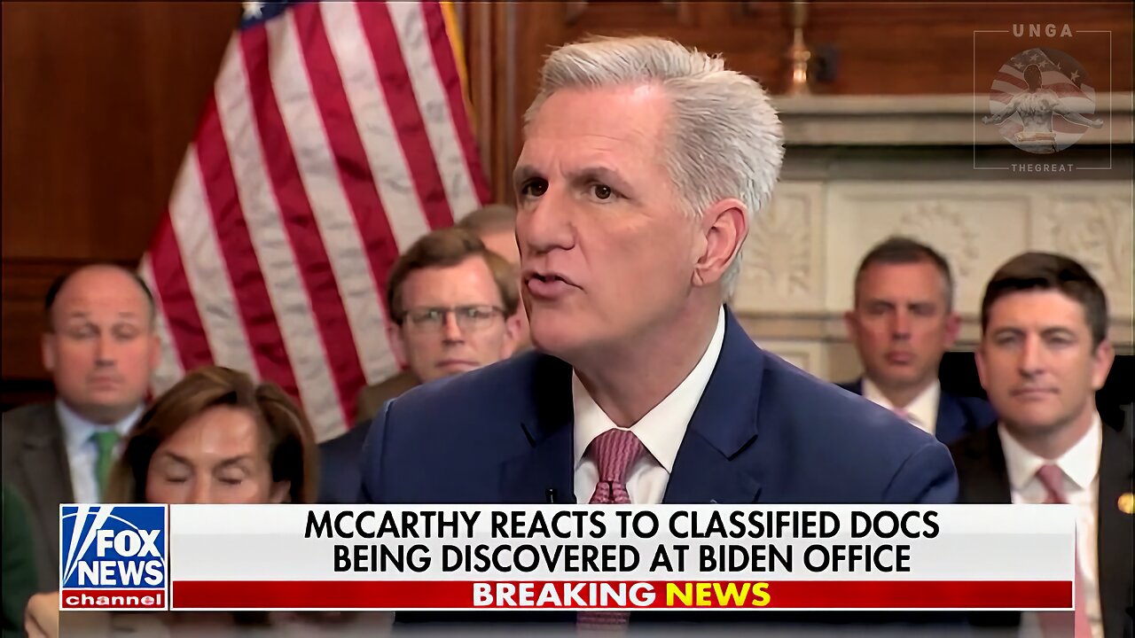McCarthy: Biden’s Classified Documents Were Discovered Before Last Election, Why Wasn’t He Raided?