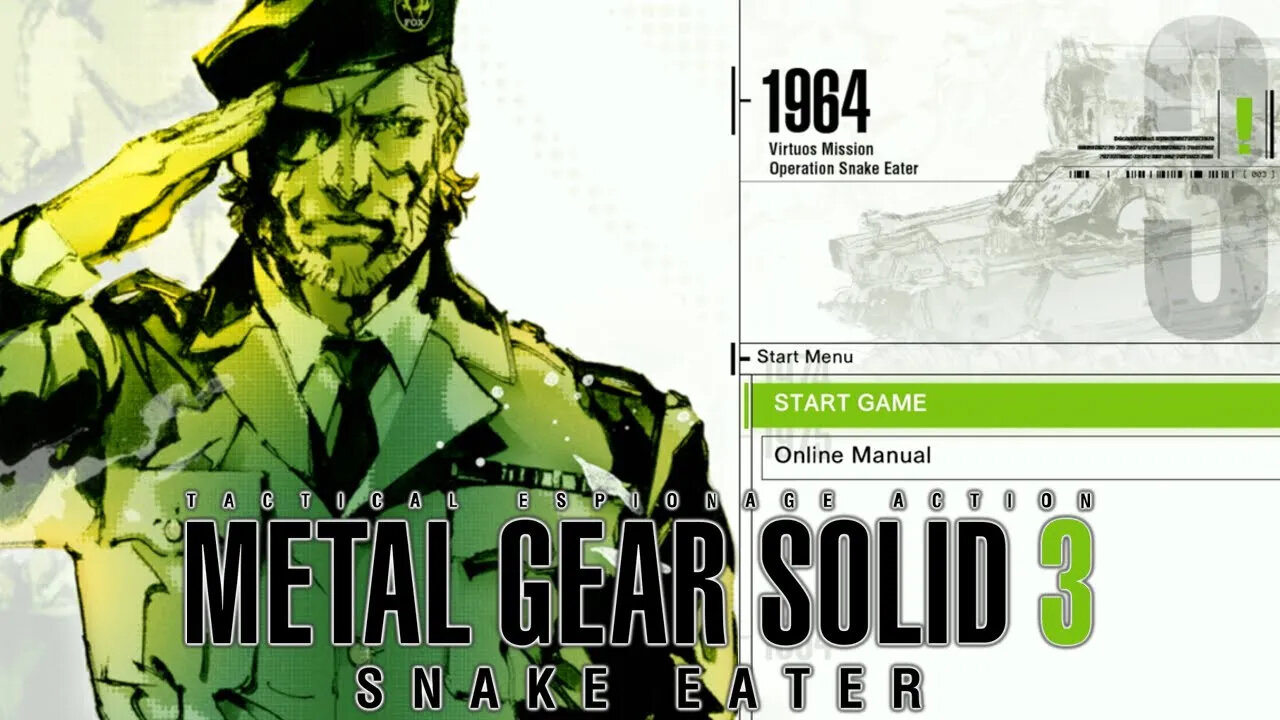 Metal Gear Solid 3 Master Collection Full Playthrough