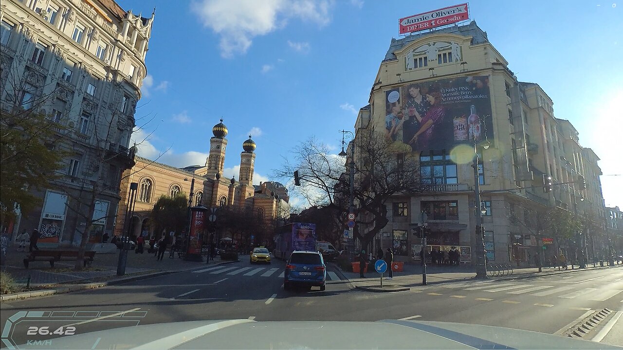 Budapest Hungary Driving 2