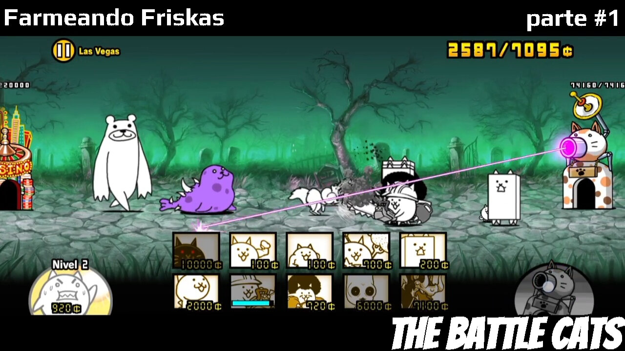 Farmeando en The Battle Cats parte #1