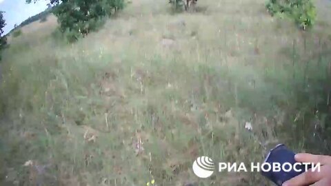 Russian special forces ambush Ukrainian recon group [with body cam]