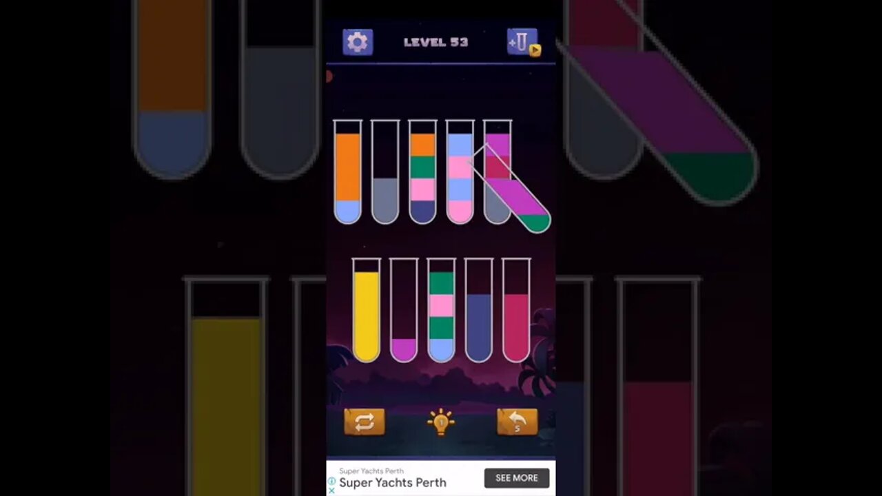 Water Sort Puzzle Level 53