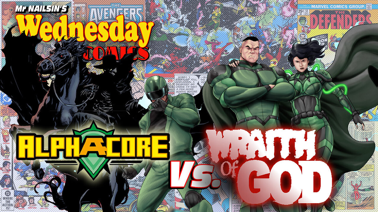 Mr Nailsin's Wednesday Comics: Alphacore Vs Wraith Of God