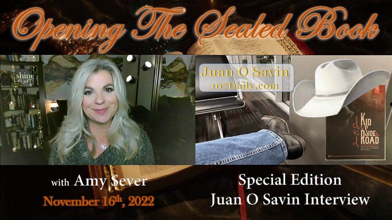 11/16 SPECIAL EDITION: Juan O Savin Interview with Amy Sever