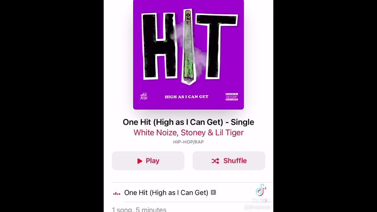 White Noize - One Hit (High As I Can Get) Available Now!