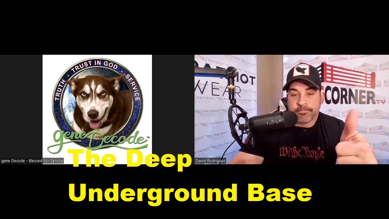 Gene DeCode "The Quickening And The Deep Underground Base & Tunnel Wars.."