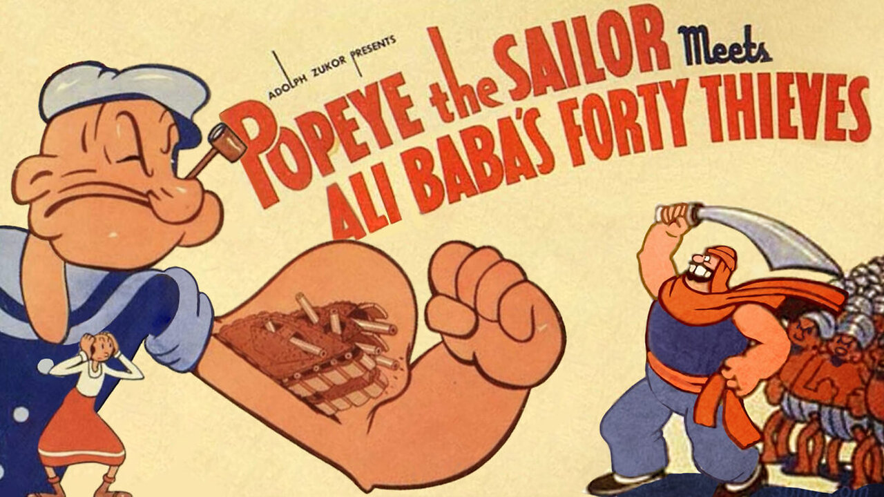 Popeye The Sailor Meets Ali Baba's Forty Thieves