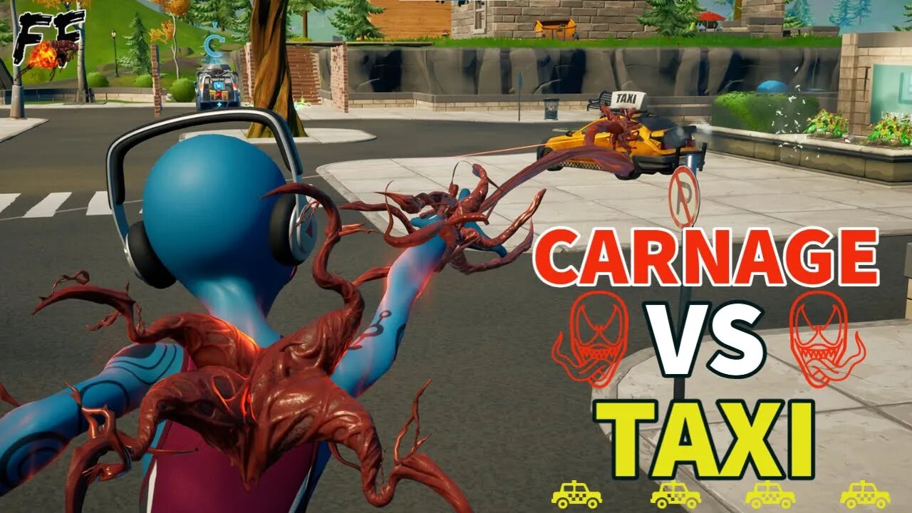Carnage vs Taxi (Squad Victory Royale)