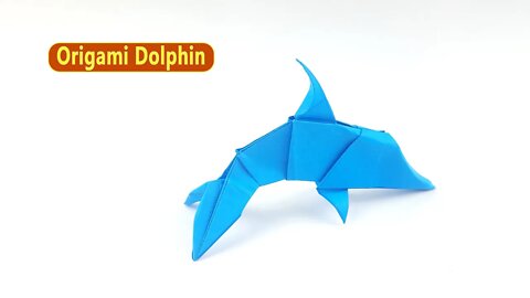 Origami Dolphin - DIY Easy Paper Crafts