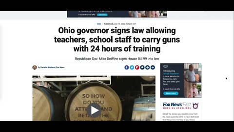 #Ohio Gov.signs new legislation for teachers to carry in classroom marking huge win for #GunRights!!