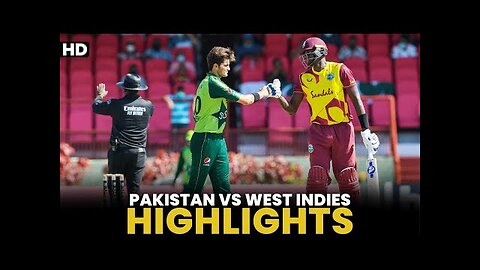 Highlights | Pakistan vs West Indies | T20I | PCB | MK2A