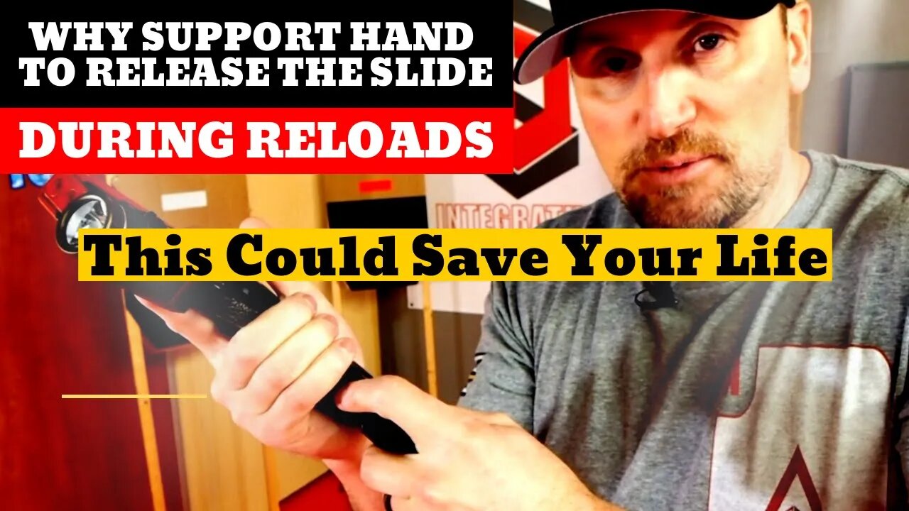 Why To Use Your Support Hand to Release Slide During Reloads