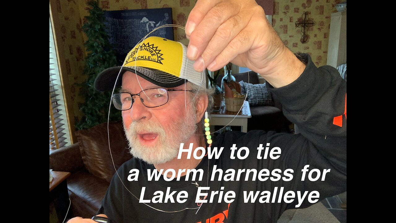 How I tie my worm harnesses for Lake Erie walleye