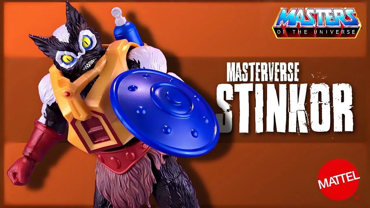 Mattel Masters of the Universe Masterverse Stinkor Action Figure @The Review Spot