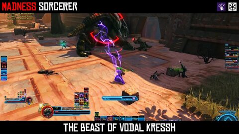 SWTOR Madness Sorcerer | Master Flashpoint | Athiss | The Beast of Vodal Kressh | Level 75 | 2019