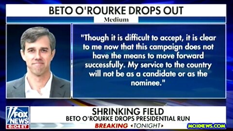 BETO QUITS!