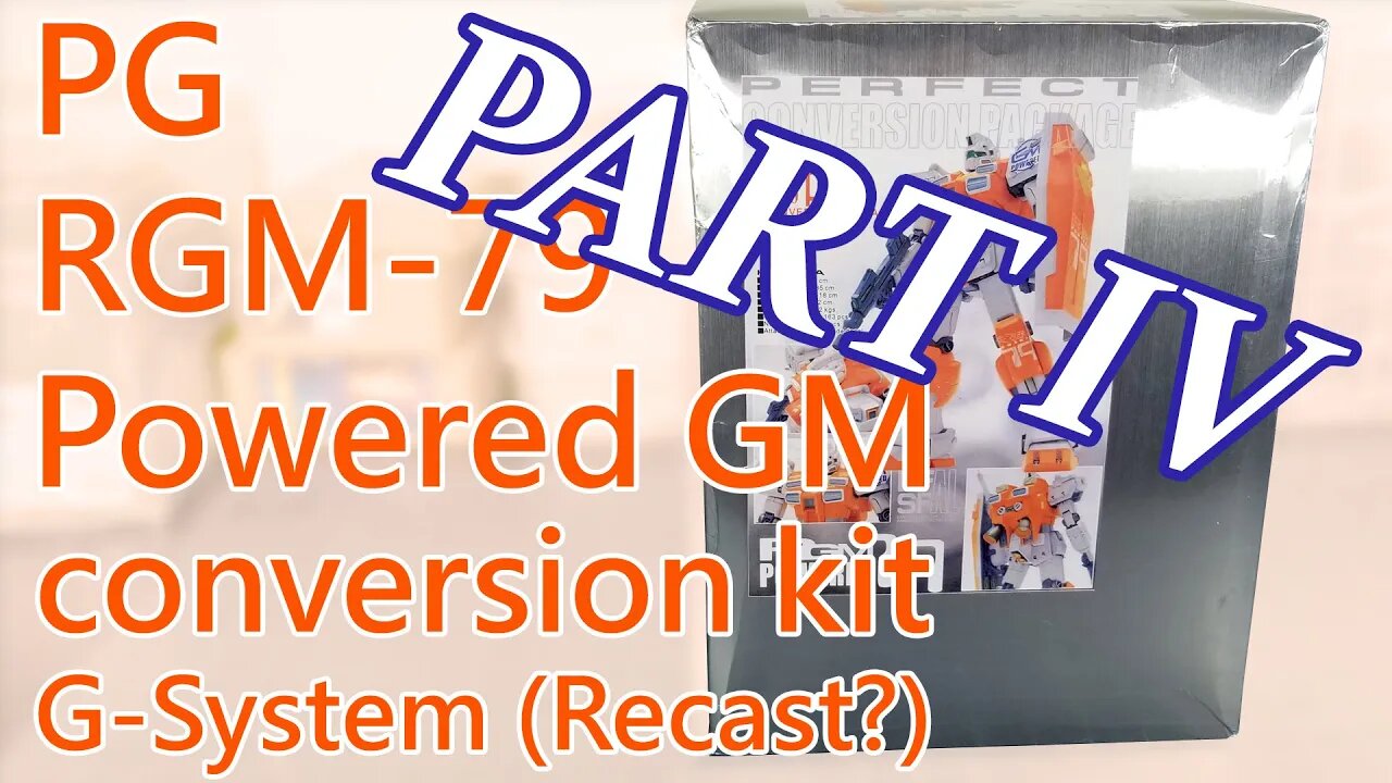 G-System 1/60 Scale PG RGM-79 Powered GM Conversion Kit Part IV- # 191