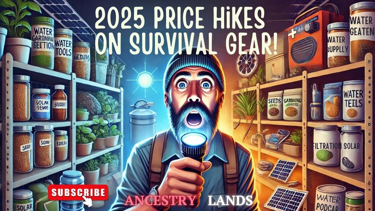 2025 Price Hikes on Survival Gear! Stock Up Now on These Essential Items!