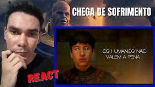 Paz Para o Nosso Tempo - Eternos Thanos & Ultron [ REACT ]