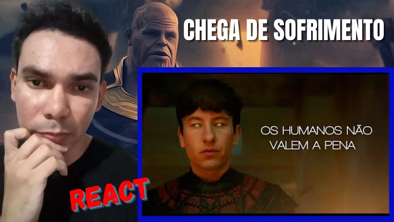 Paz Para o Nosso Tempo - Eternos Thanos & Ultron [ REACT ]