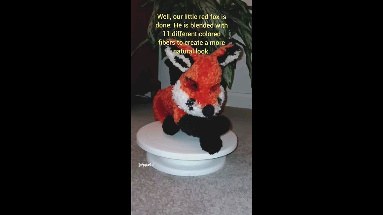 Red Fox Amigurumi Plush