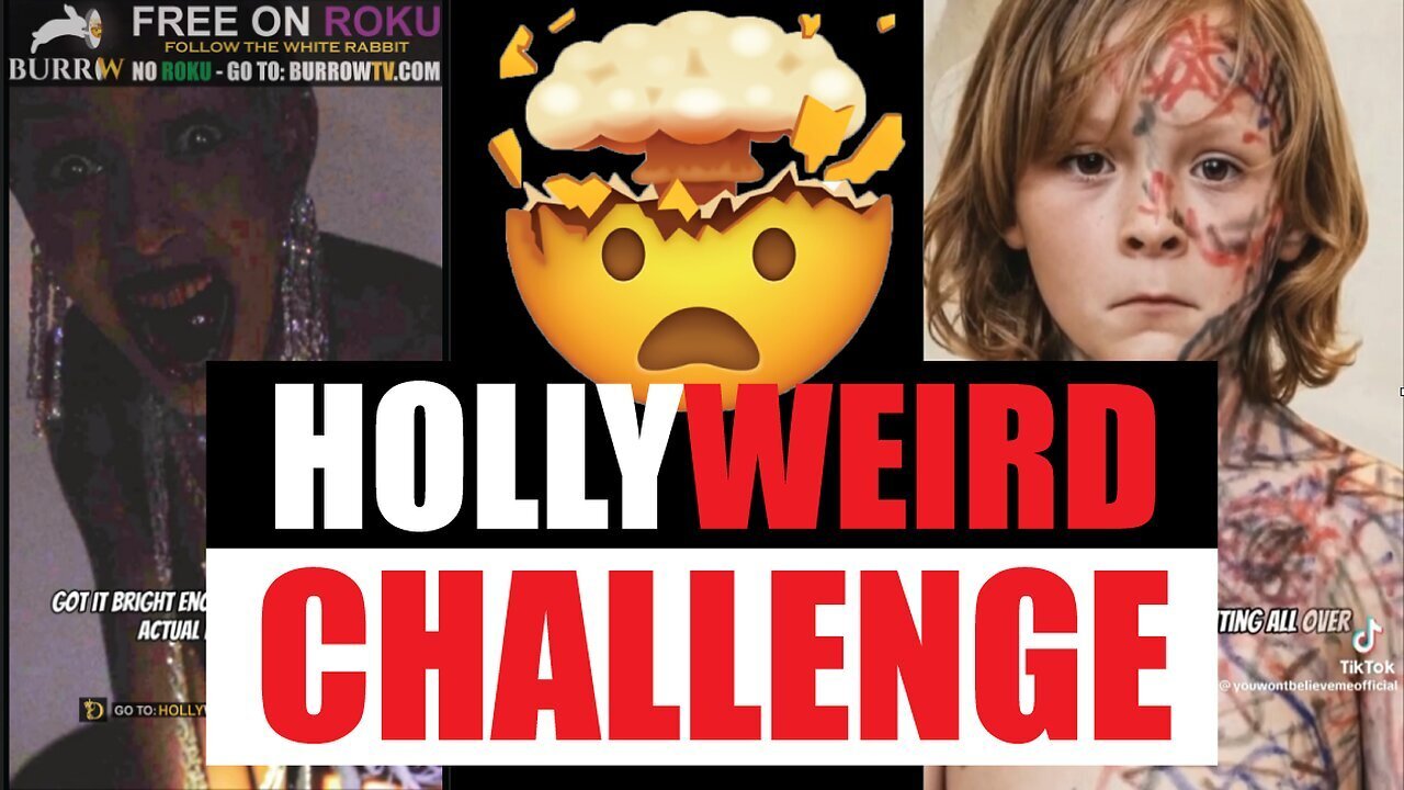 The Satanic Pedophile Hollyweird Challenge! Wake the Fuck Up People! [14.09.2023]