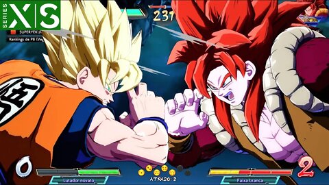 DBFZ Online matches🔥 SSJ Goku vs SS4 Goku | Dragon Ball FighterZ