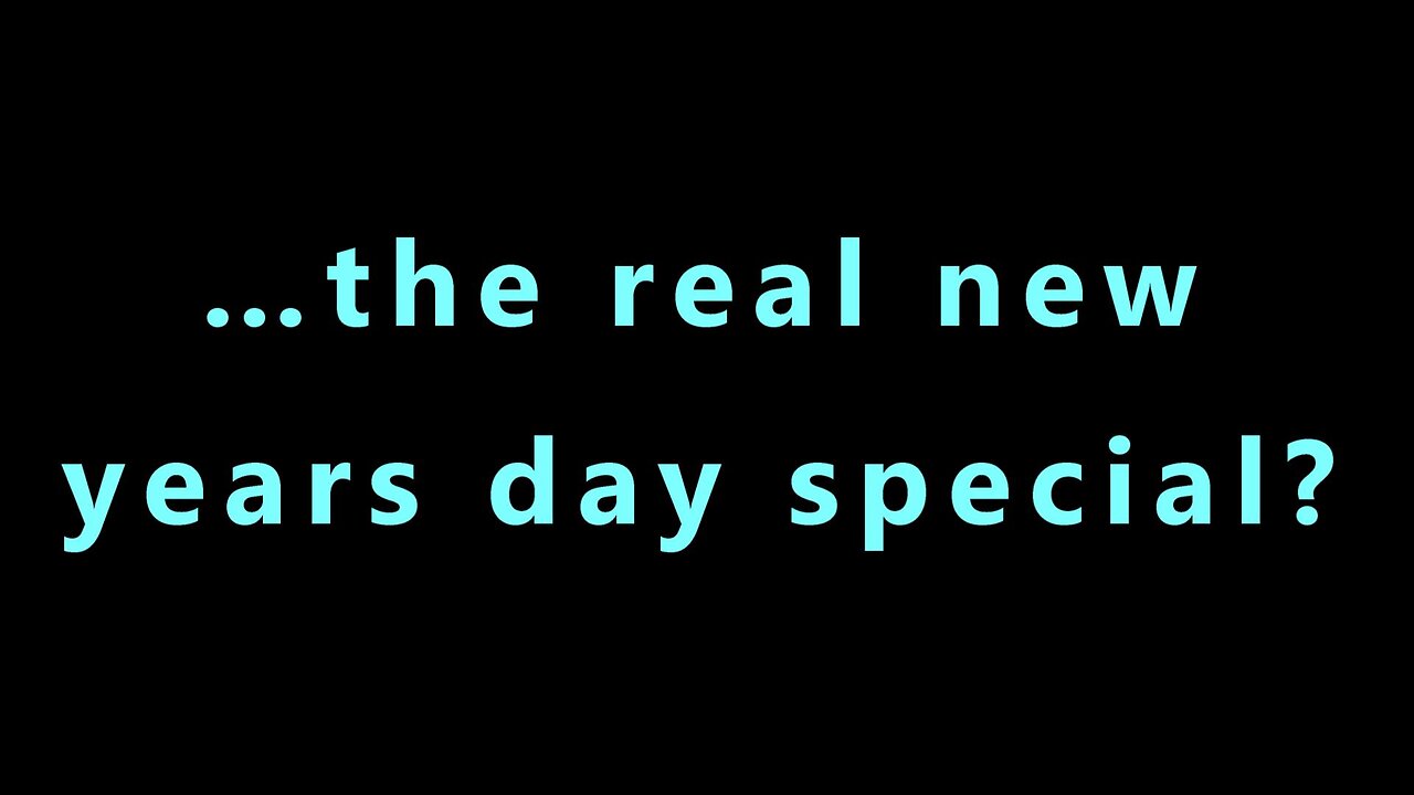 …the real new years day special?