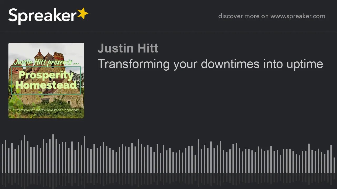 Transforming your downtimes into uptime