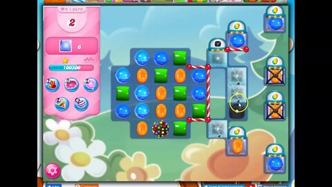 Candy Crush Level 5875 Talkthrough, 25 Moves 0 Boosters