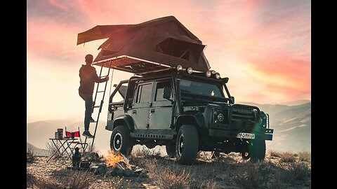 Sous la PLUIE, sous le SOLEIL, sous le VENT | Land Rover Nouveau Defender Car Camping