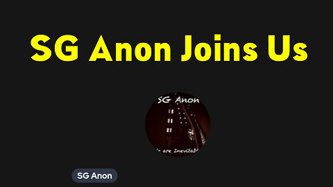 SG Anon Stream in June 13 - "Joins us"