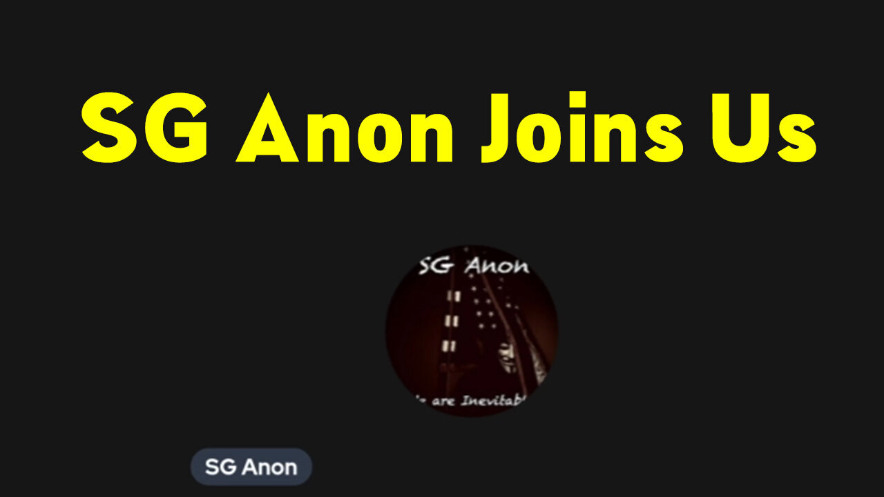 SG Anon Stream in June 13 - "Joins us"