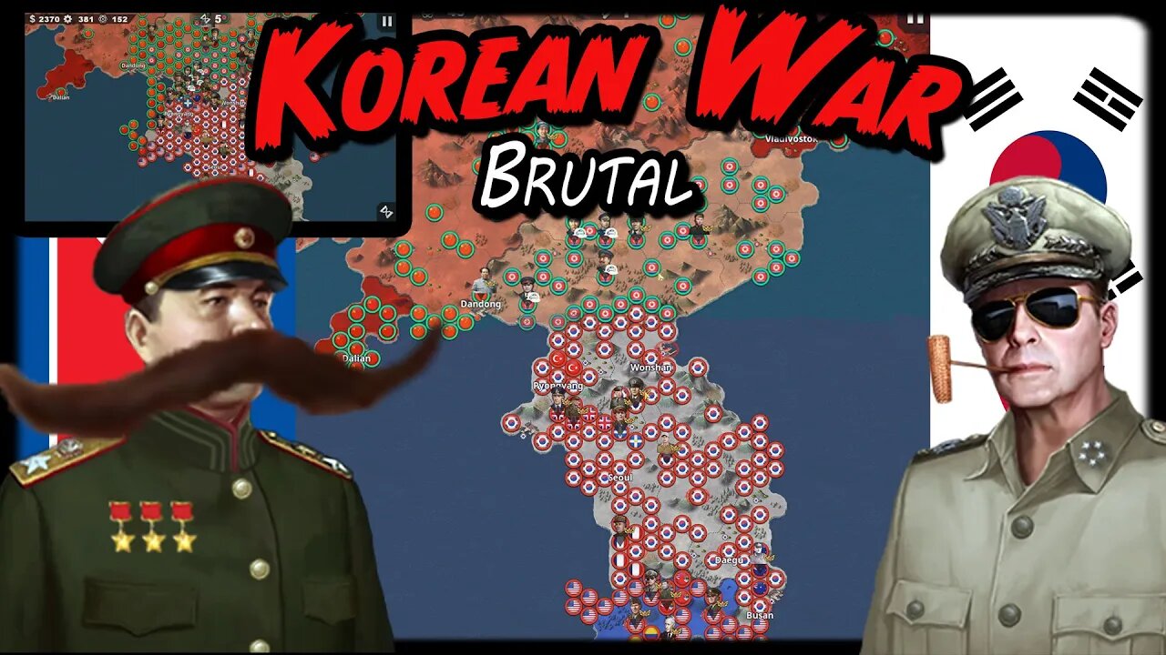 Korean War BRUTAL WTO Cold War Alternate History