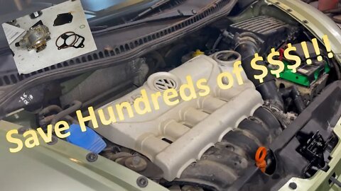 VW Beetle 2.5L Vacuum Pump The cheap and Easy Way