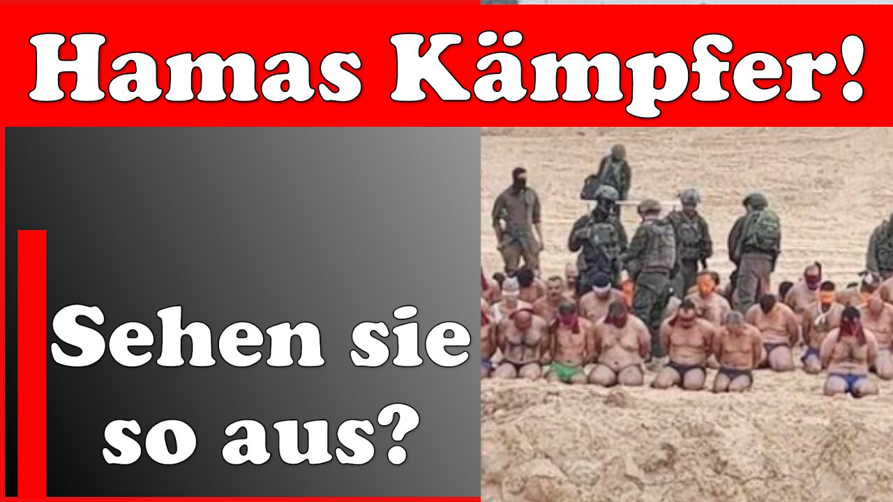 Sehen Hamas Kämpfer so aus? Schau dir die Bilder an und bilde deine eigenen Meinung dazu!