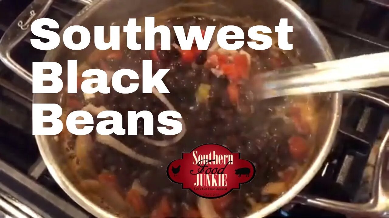 Southwest Black Beans | How to Cook Dried Beans Plus A Recipe