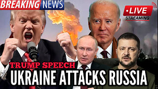 Donald Trump LIVE Speech After Joe Biden Allow Ukraine To Attack Russia