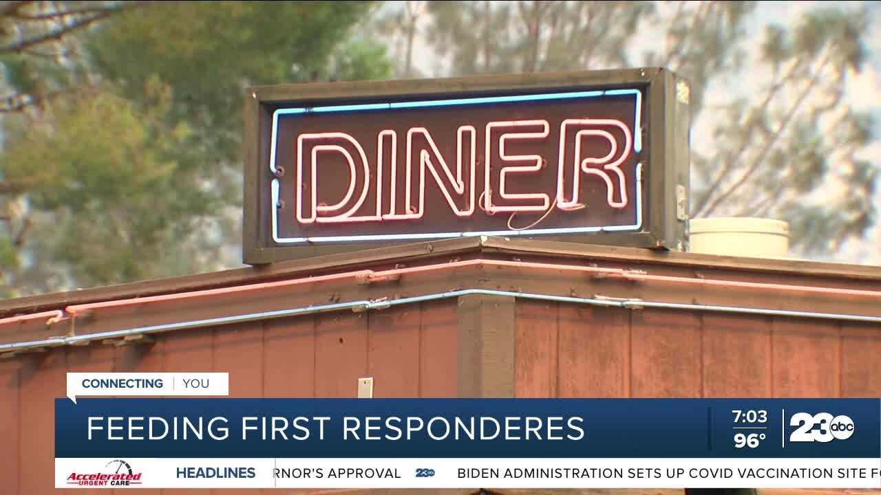 Restaurants feed first responders during French Fire