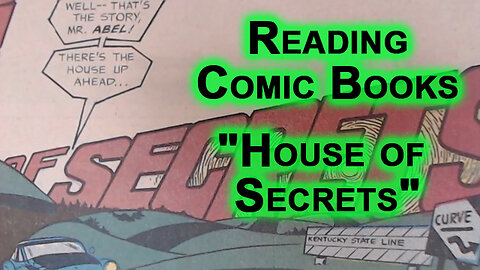 Reading Comic Books: House of Secrets #81: "House of Secrets", Conway, Draut, DC Comics, 1969 [ASMR]