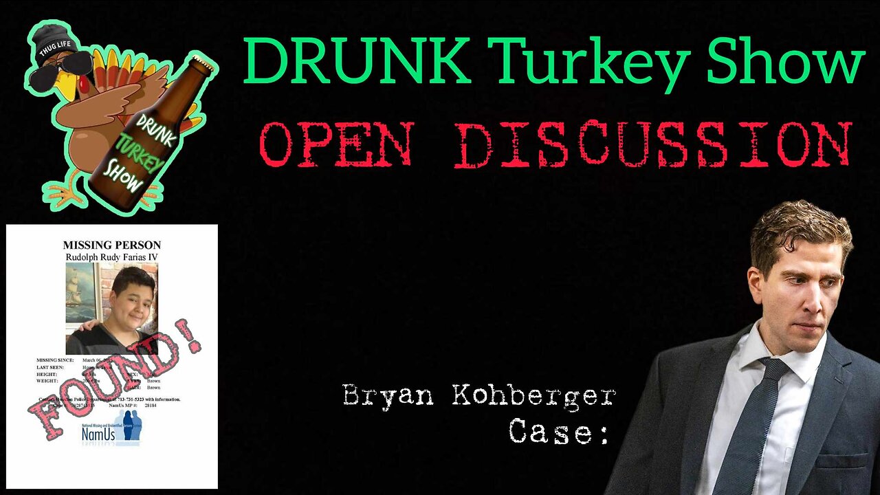 DRUNK Turkey Show: Bryan Kohberger Case Discussion #idaho4 #bryankohberger #podcast #truecrime