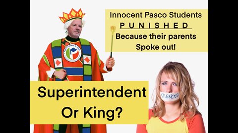 Pasco Fl. Superintendent of School Retaliates Against Students for Mom Speaking Out!