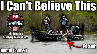 I LOST a GIANT BASS! MLF Heavy Hitters - Lake Palestine, TX - Day 2