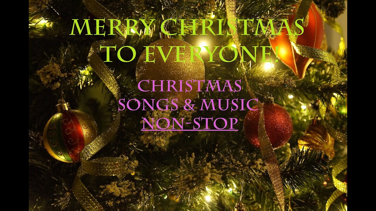 Christmas songs & music NON-STOP 2022 1080p